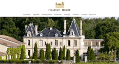 Desktop Screenshot of chateaumeyre.com