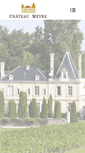 Mobile Screenshot of chateaumeyre.com